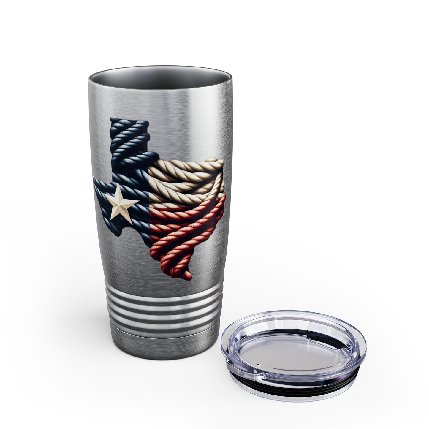 Texas Flag Rope Style Stainless Steel Tumbler 20oz