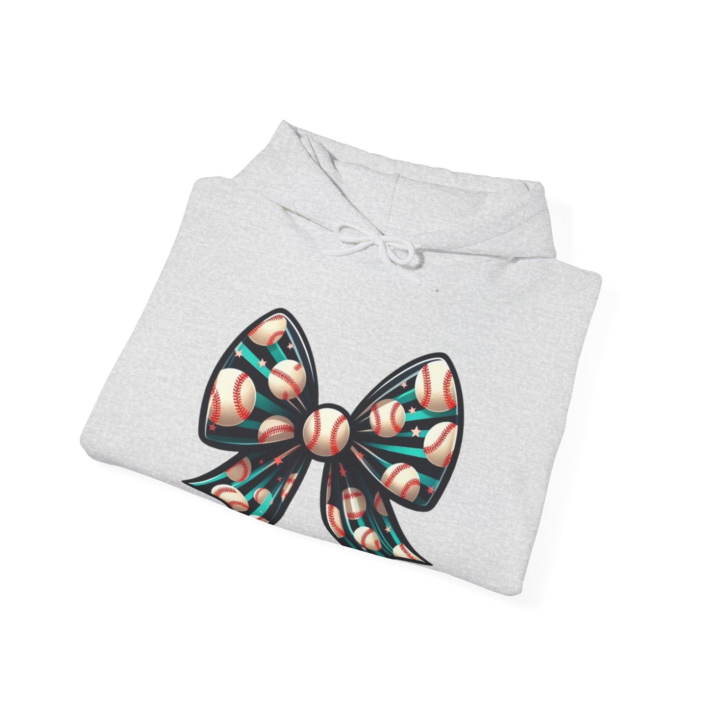 Baseball Prize Bow Hooded Sweatshirt