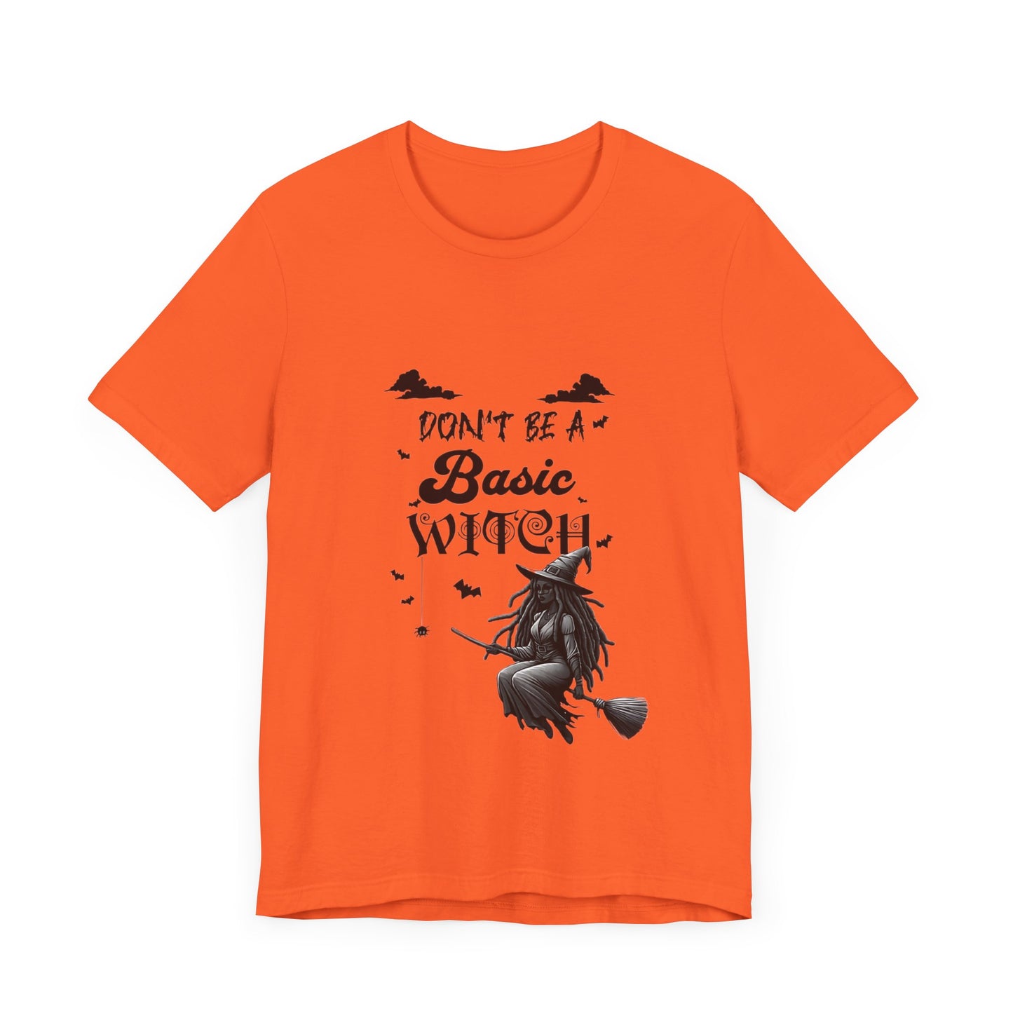 Not Your Basic Flying Witch Short Sleeve Shirt