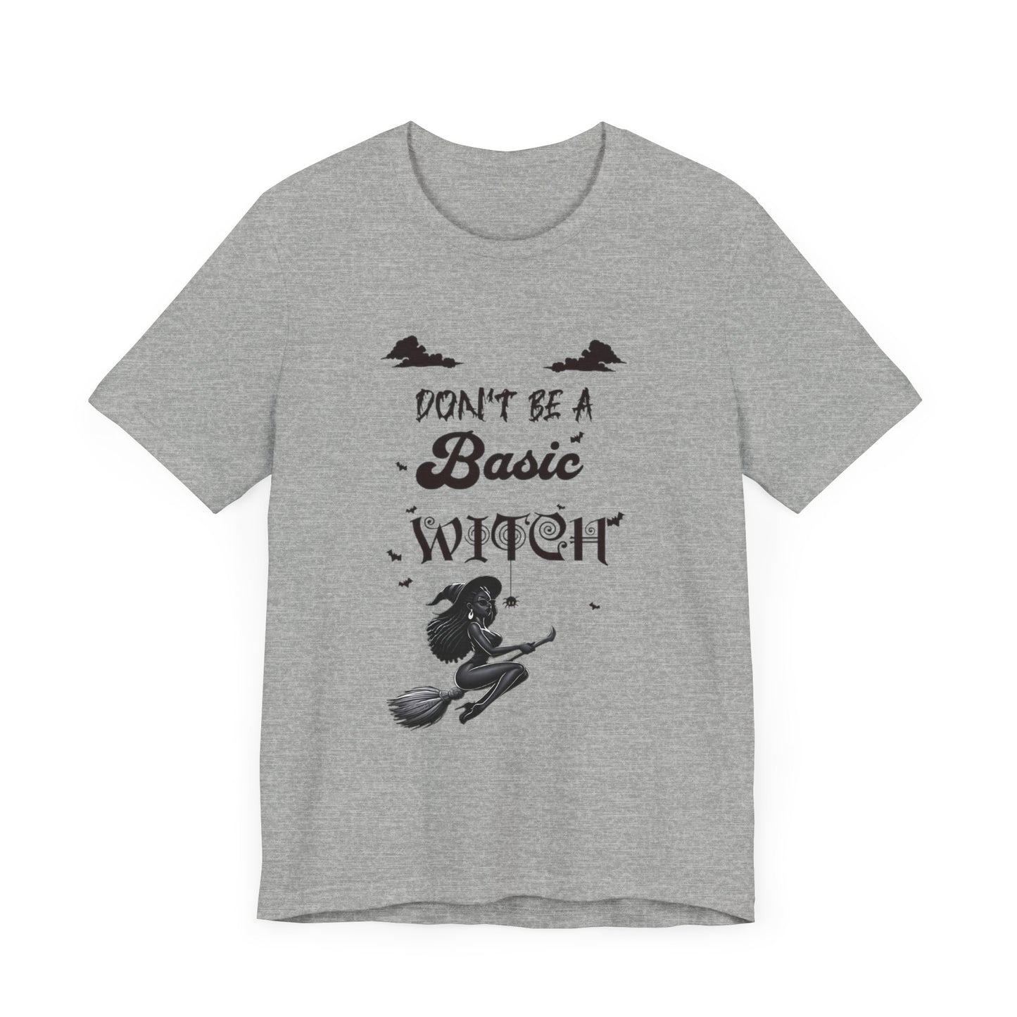 Not Your Basic Flying Witch Short Sleeve Shirt