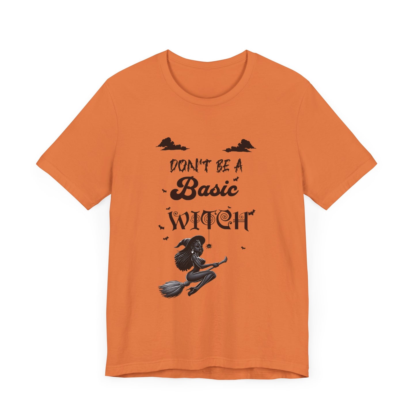 Not Your Basic Flying Witch Short Sleeve Shirt