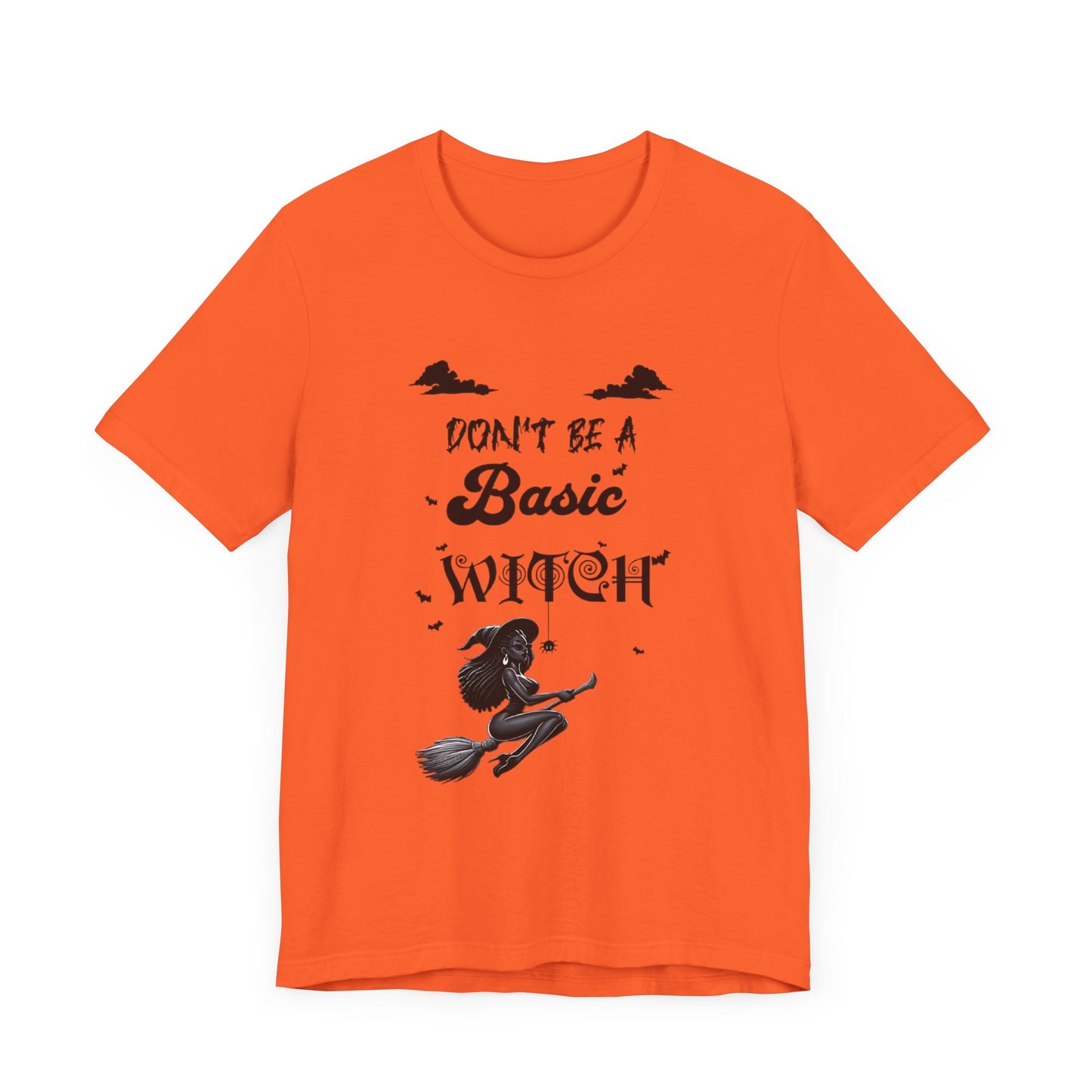 Not Your Basic Flying Witch Short Sleeve Shirt