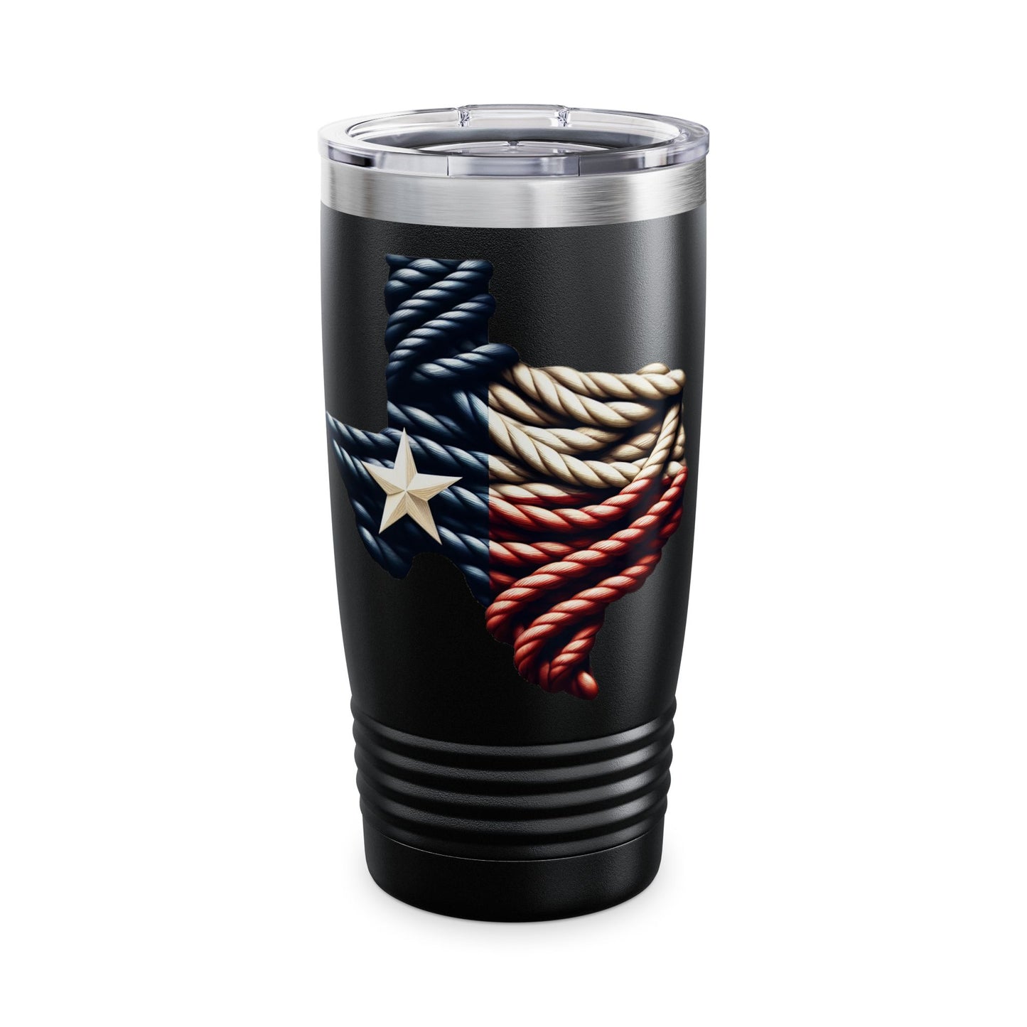 Texas Flag Rope Style Stainless Steel Tumbler 20oz