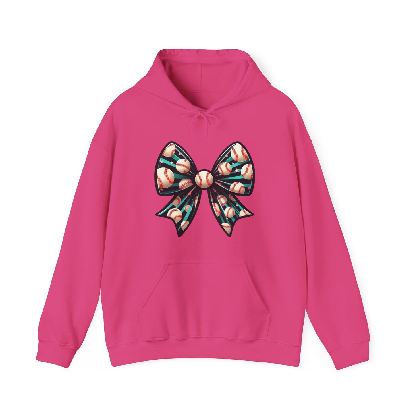Baseball Prize Bow Hooded Sweatshirt