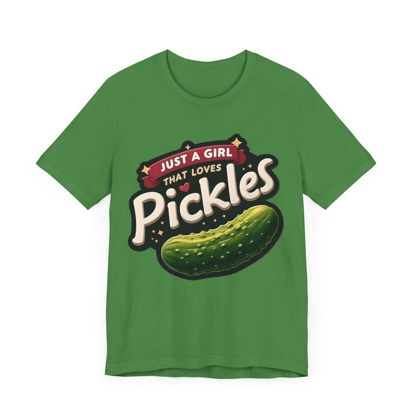 Just A Girl That Loves Pickles Short Sleeve Shirt