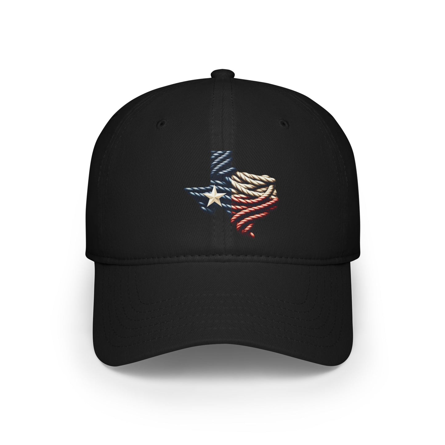 Texas Flag Rope Style Baseball Hat