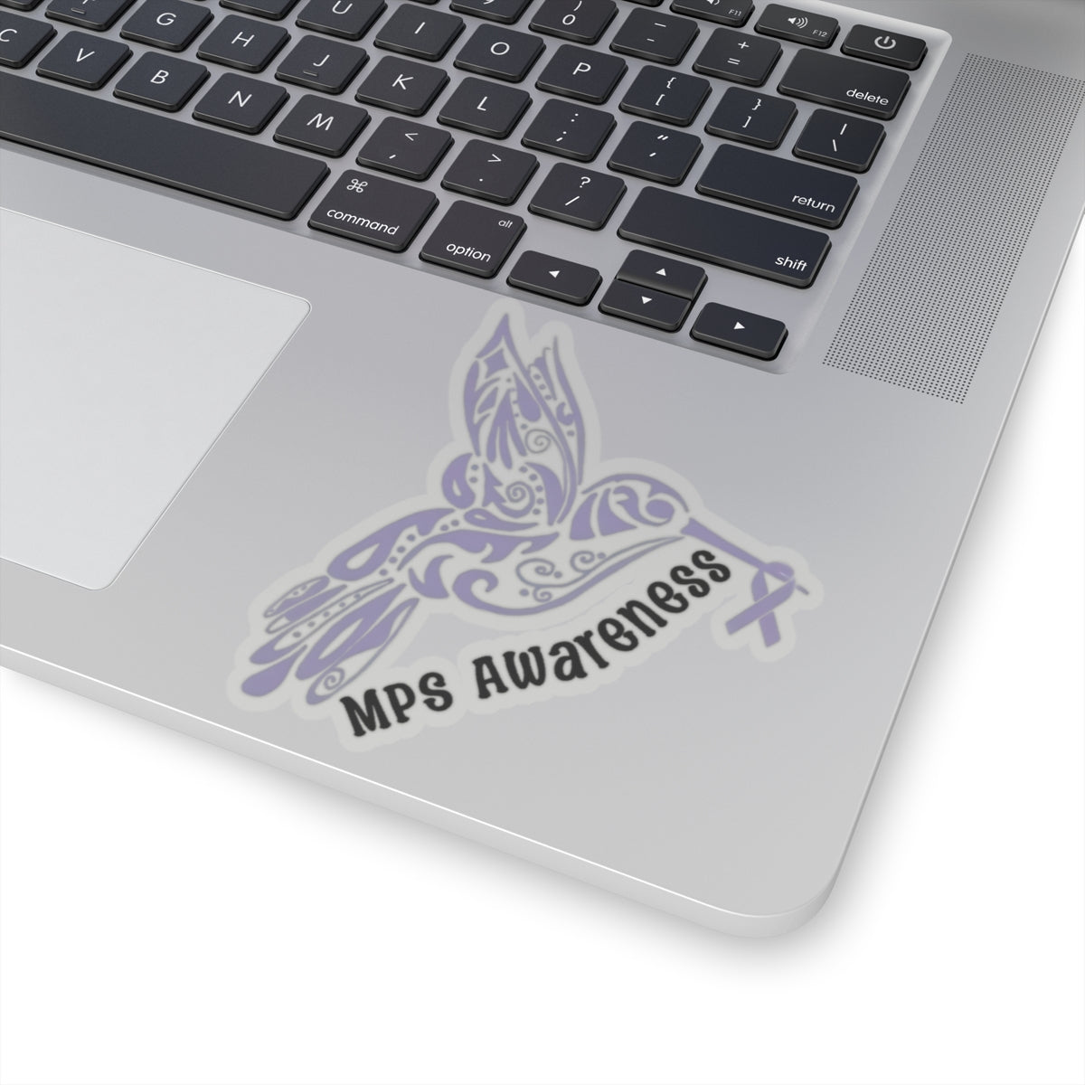 Hummingbird MPS Awareness Cut-Out Sticker