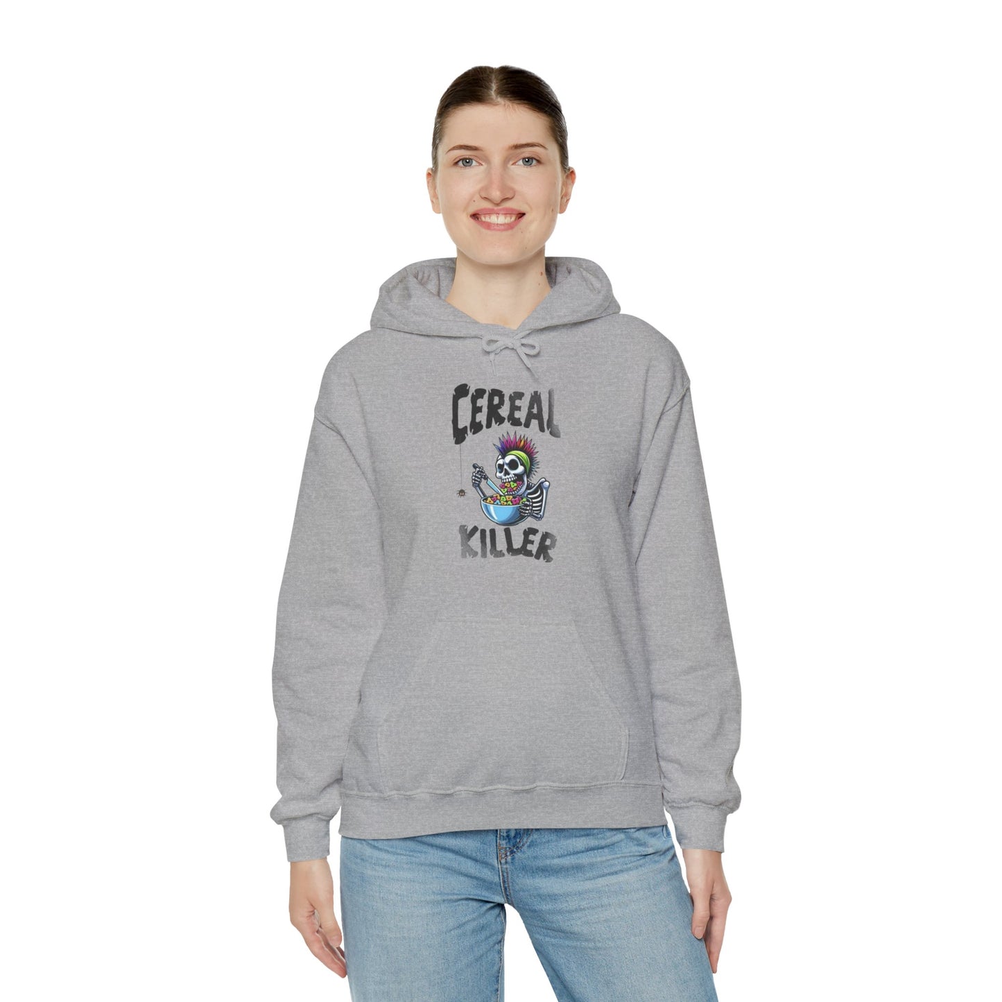 Skeleton Cereal Killer Hooded Sweatshirt