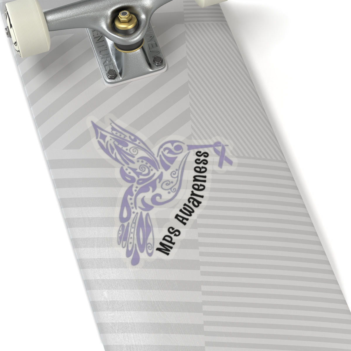 Hummingbird MPS Awareness Cut-Out Sticker