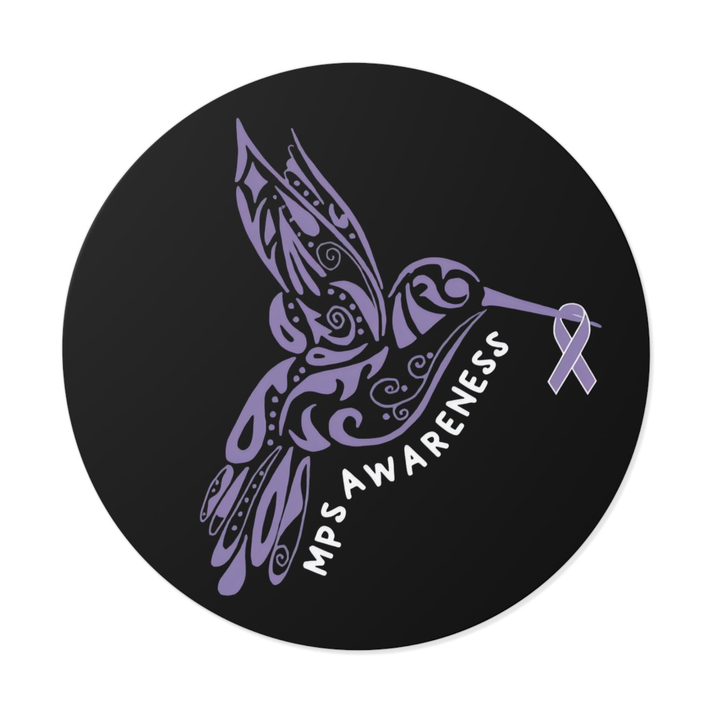 Hummingbird MPS Awareness Vinyl Sticker