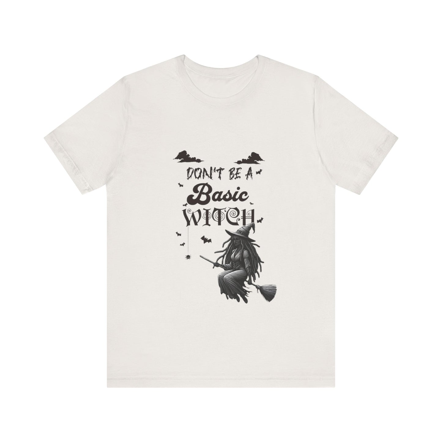 Not Your Basic Flying Witch Short Sleeve Shirt