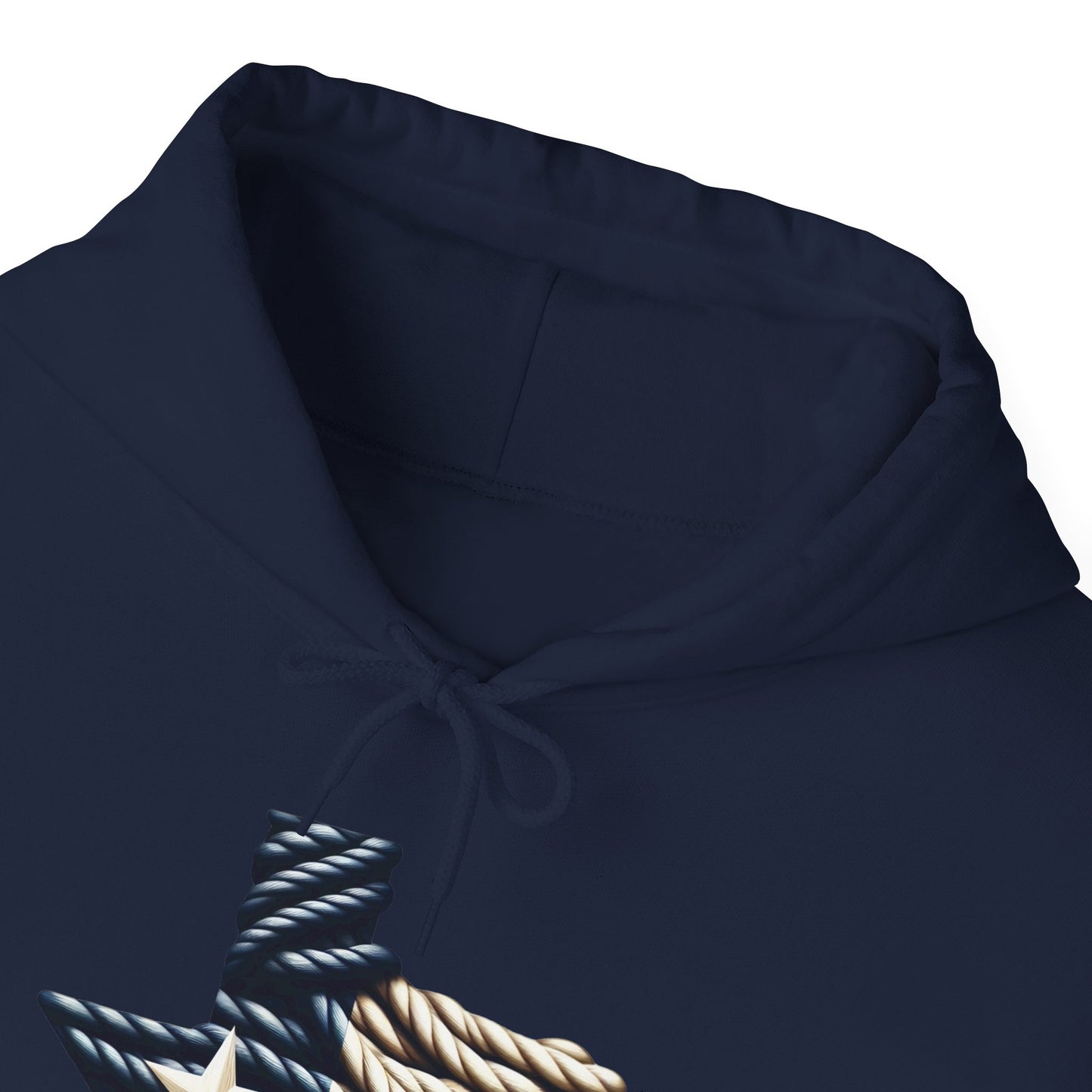 Texas Flag Rope Style Hooded Sweatshirt