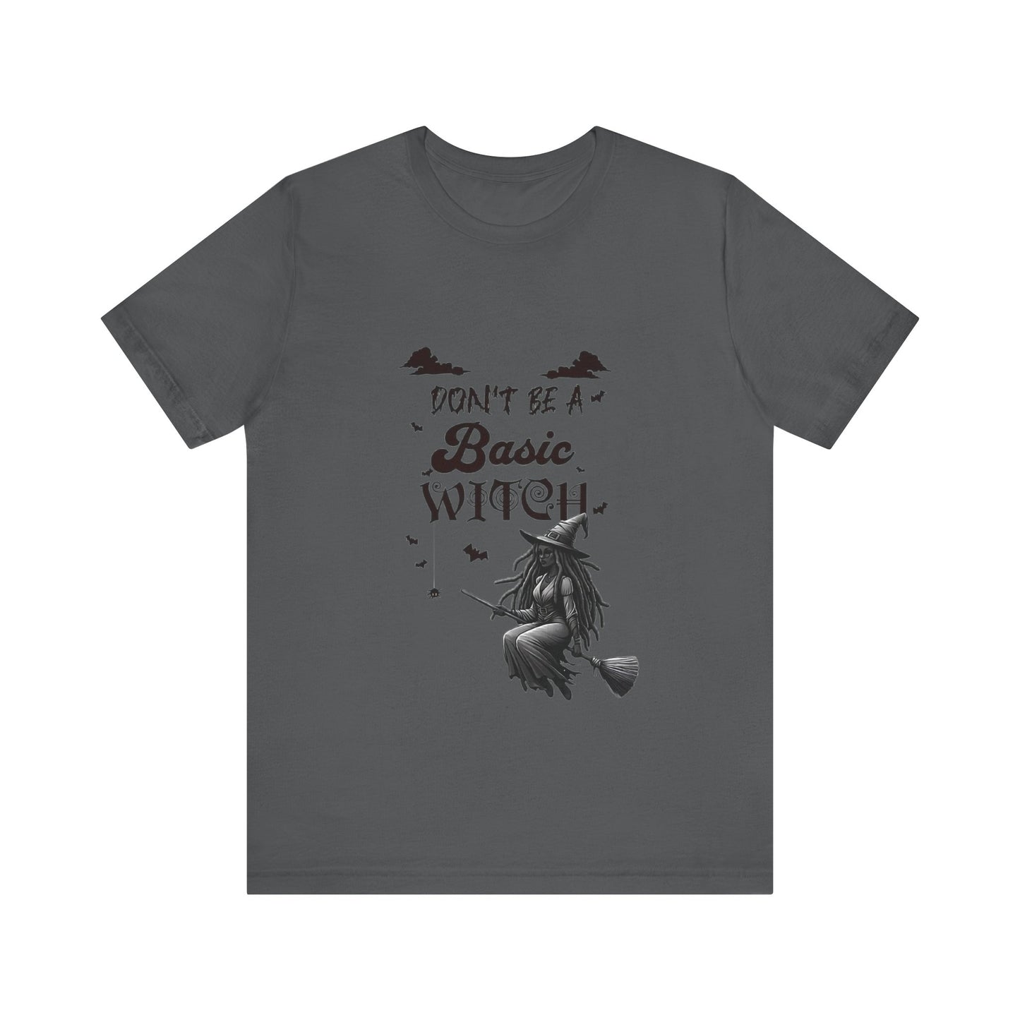 Not Your Basic Flying Witch Short Sleeve Shirt