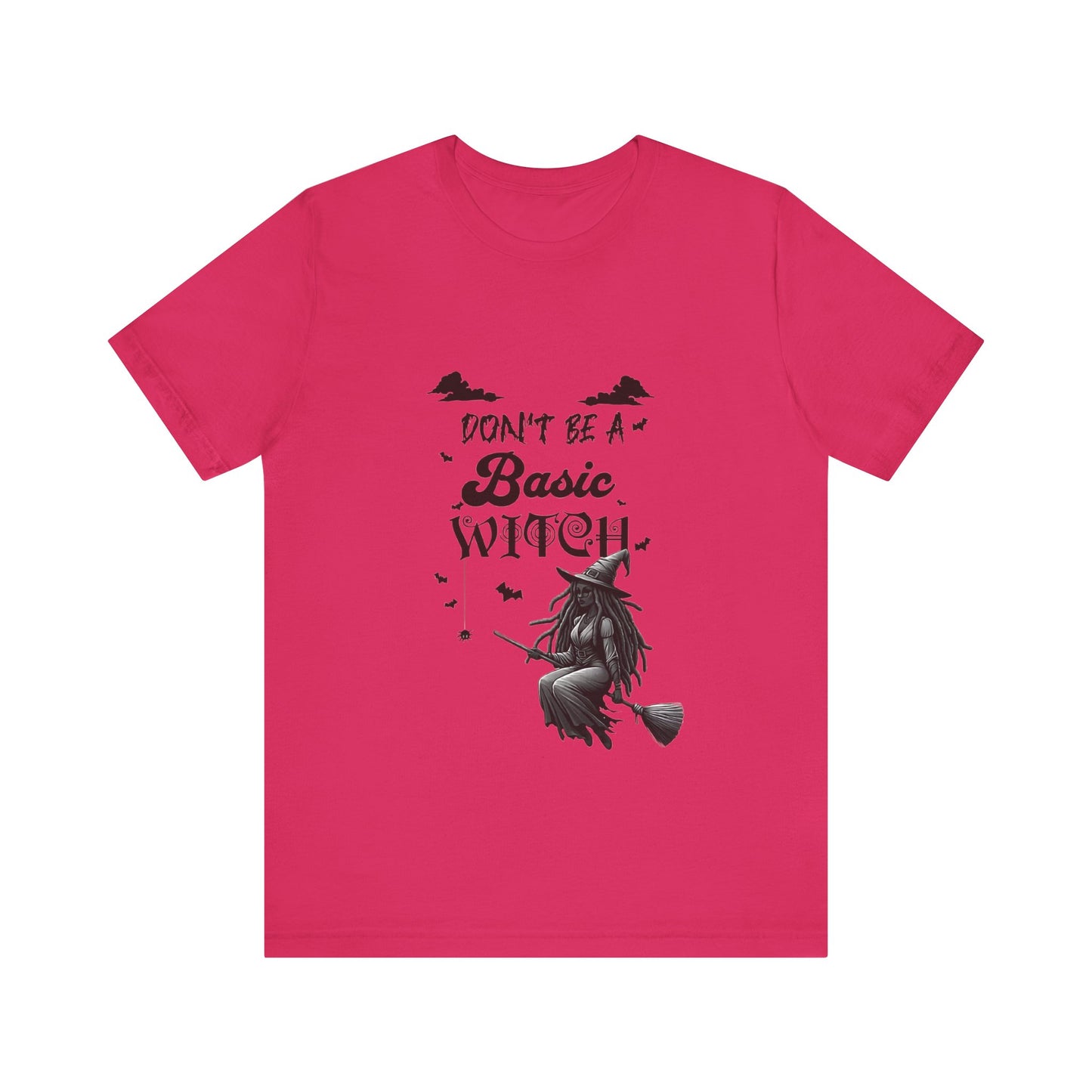 Not Your Basic Flying Witch Short Sleeve Shirt