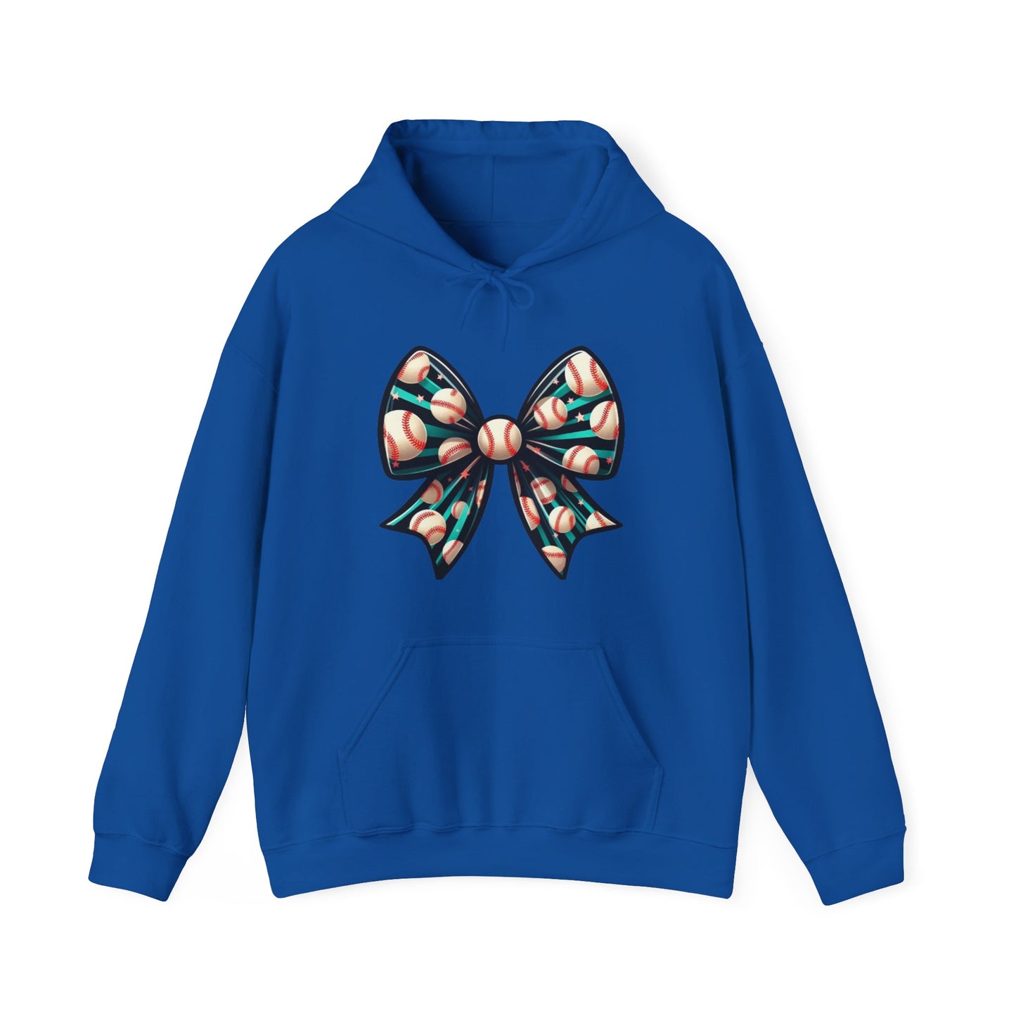 Baseball Prize Bow Hooded Sweatshirt