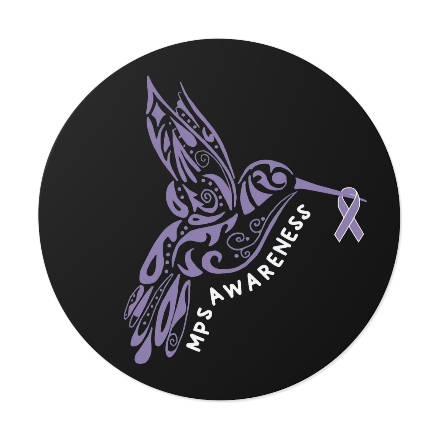 Hummingbird MPS Awareness Vinyl Sticker