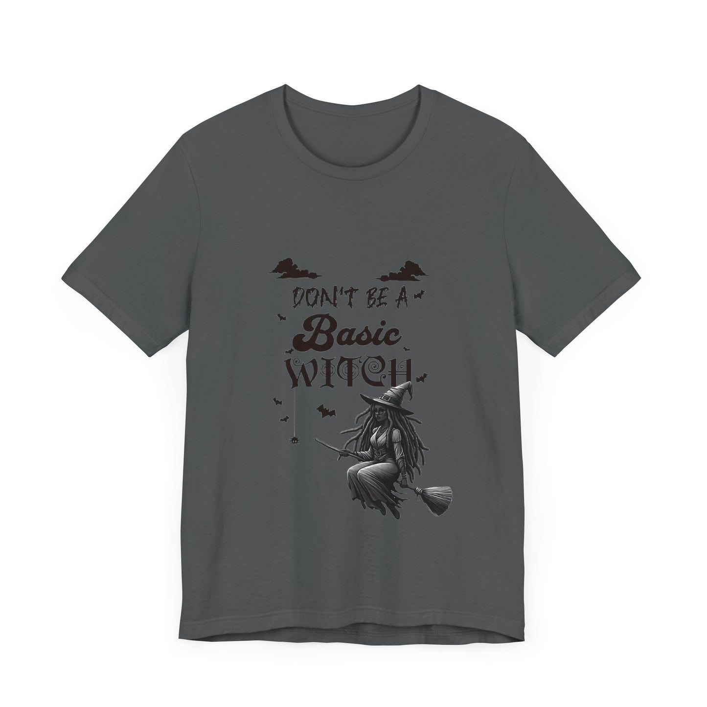 Not Your Basic Flying Witch Short Sleeve Shirt