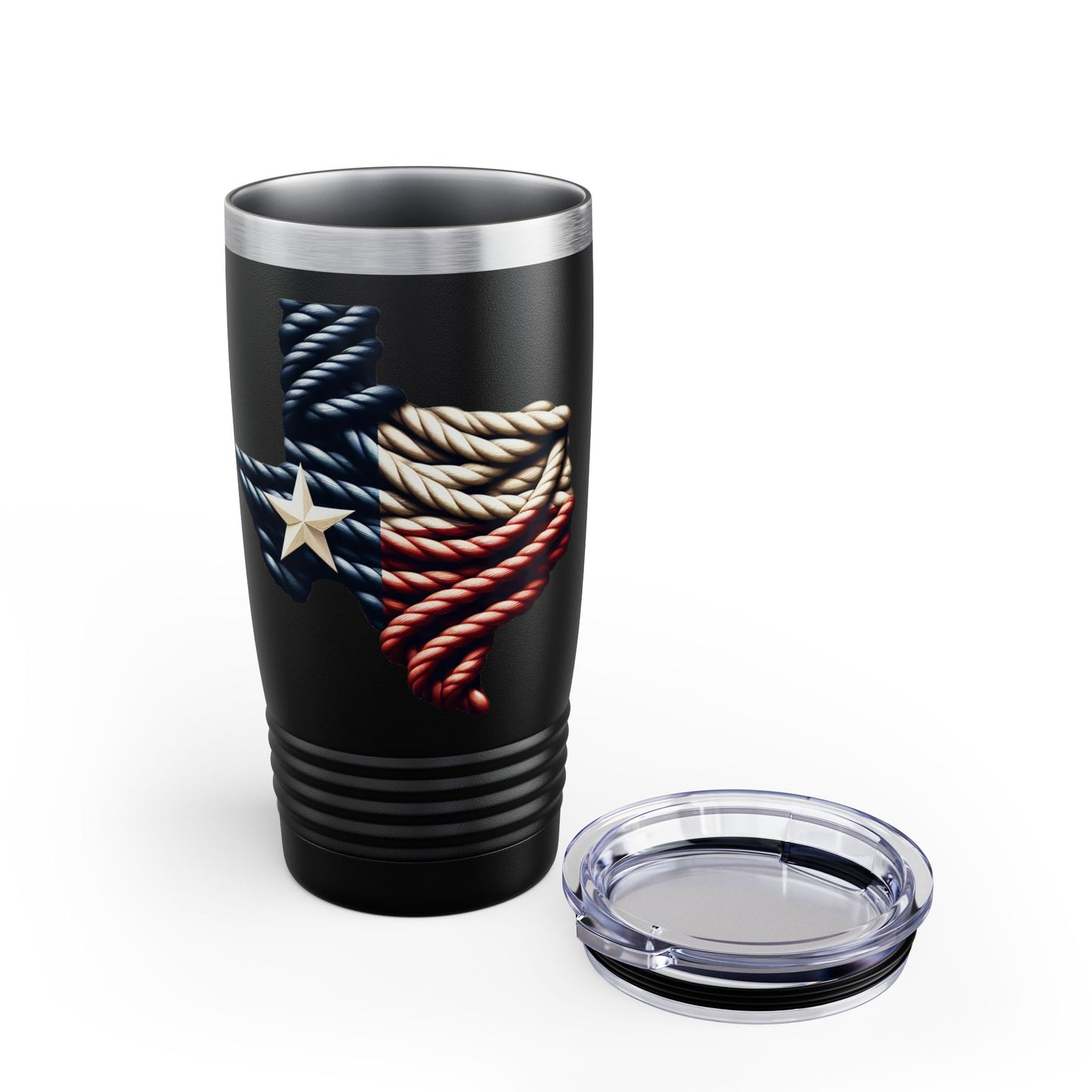 Texas Flag Rope Style Stainless Steel Tumbler 20oz