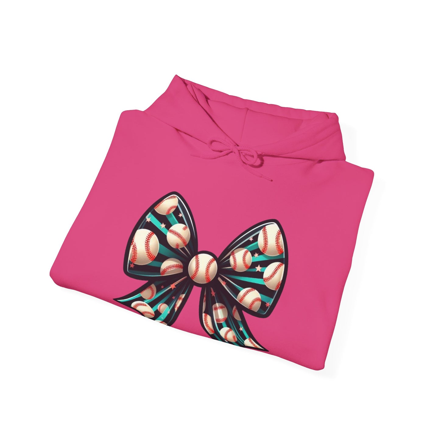 Baseball Prize Bow Hooded Sweatshirt