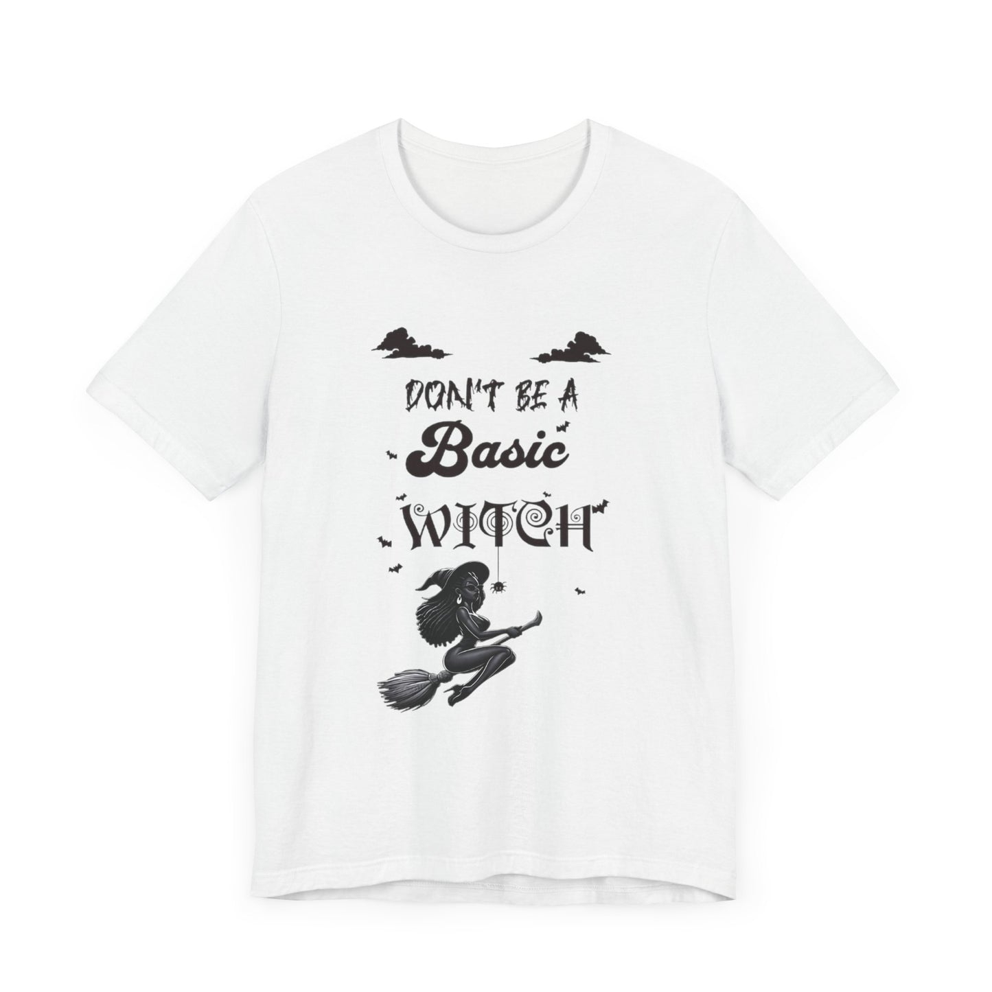 Not Your Basic Flying Witch Short Sleeve Shirt