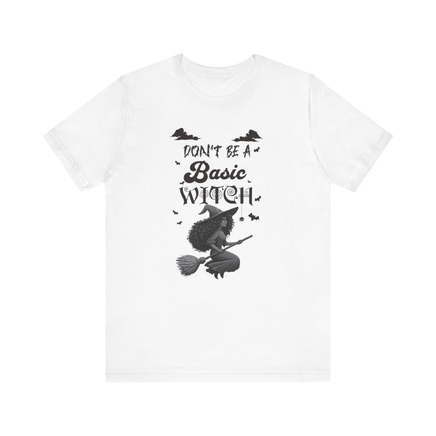 Not Your Basic Flying Witch Short Sleeve Shirt