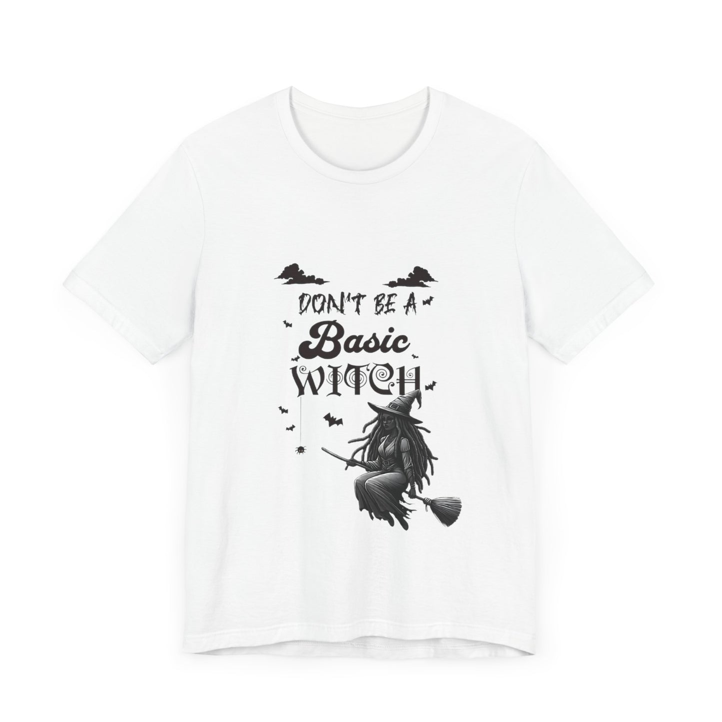 Not Your Basic Flying Witch Short Sleeve Shirt