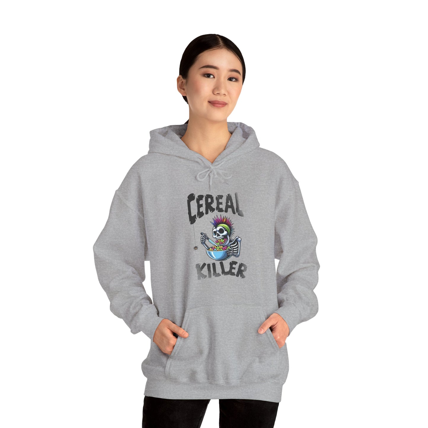 Skeleton Cereal Killer Hooded Sweatshirt