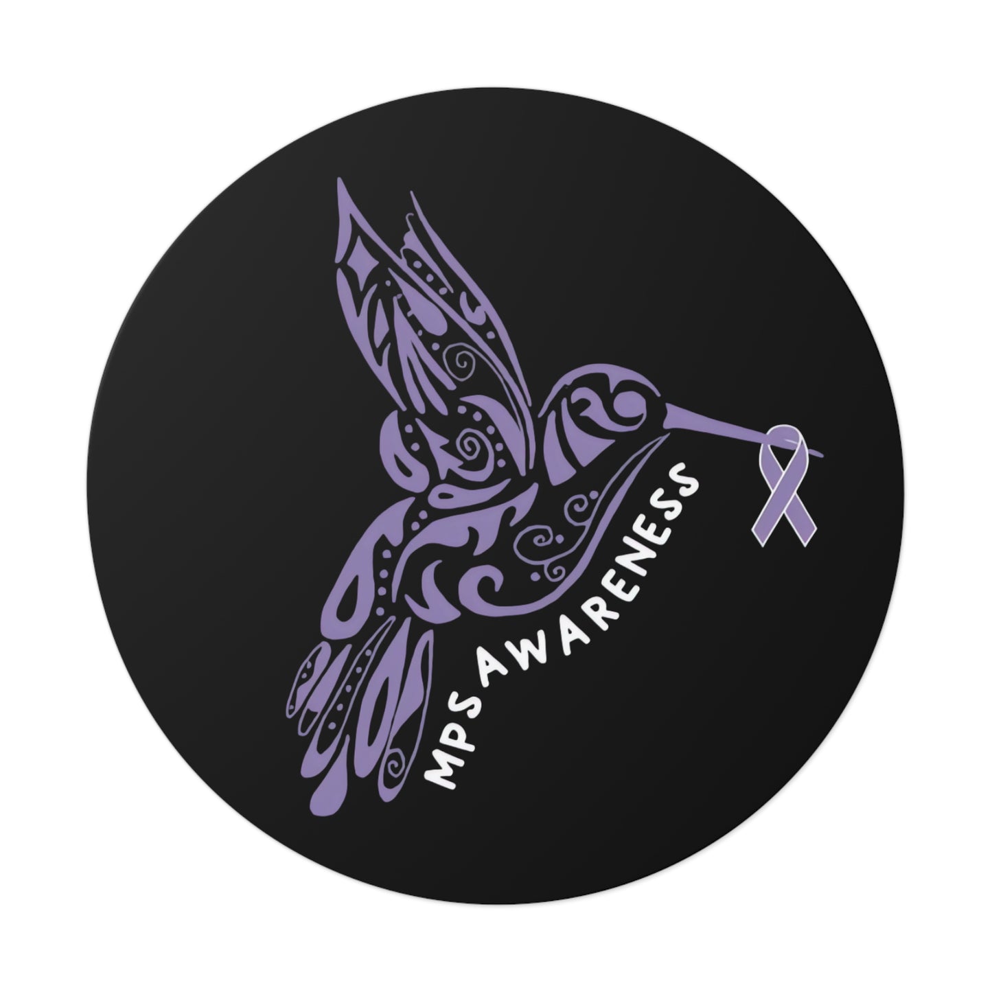 Hummingbird MPS Awareness Vinyl Sticker
