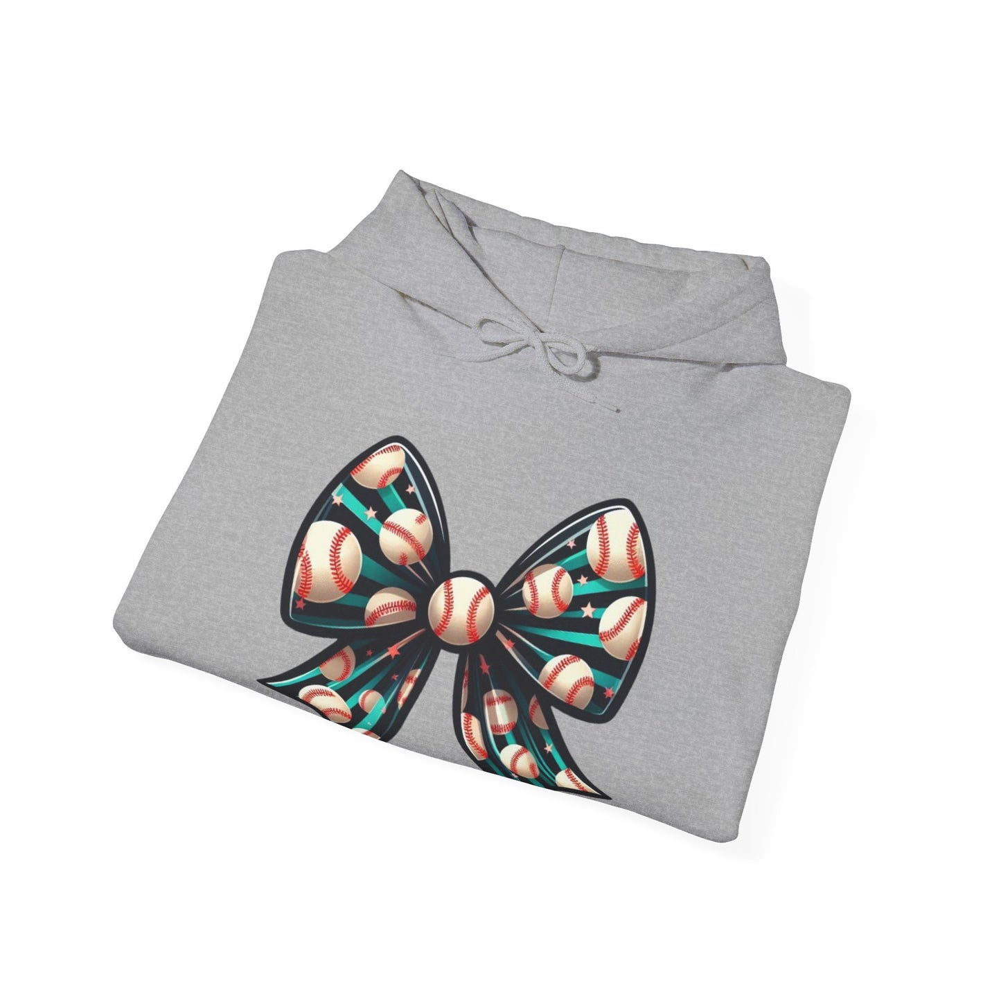 Baseball Prize Bow Hooded Sweatshirt