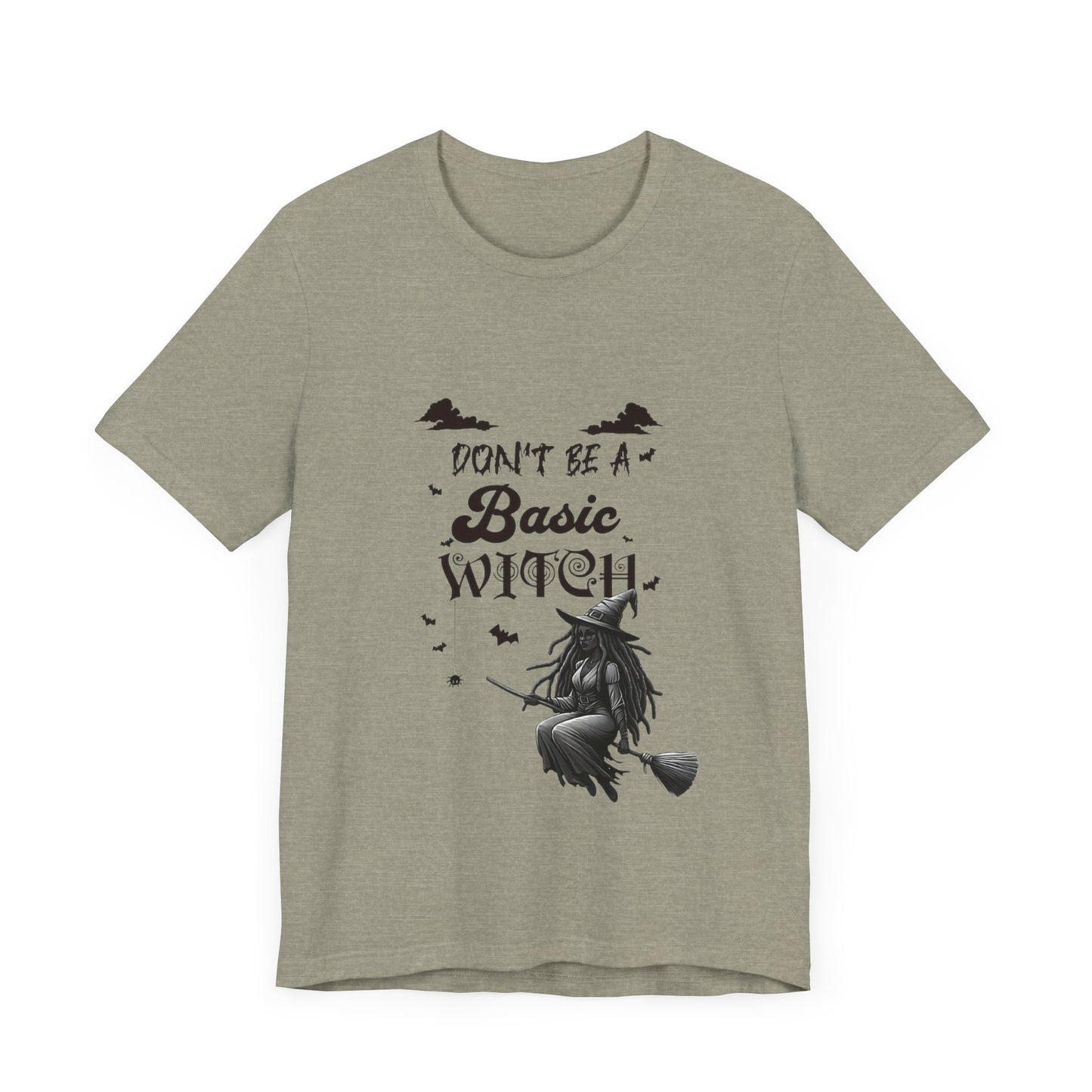 Not Your Basic Flying Witch Short Sleeve Shirt