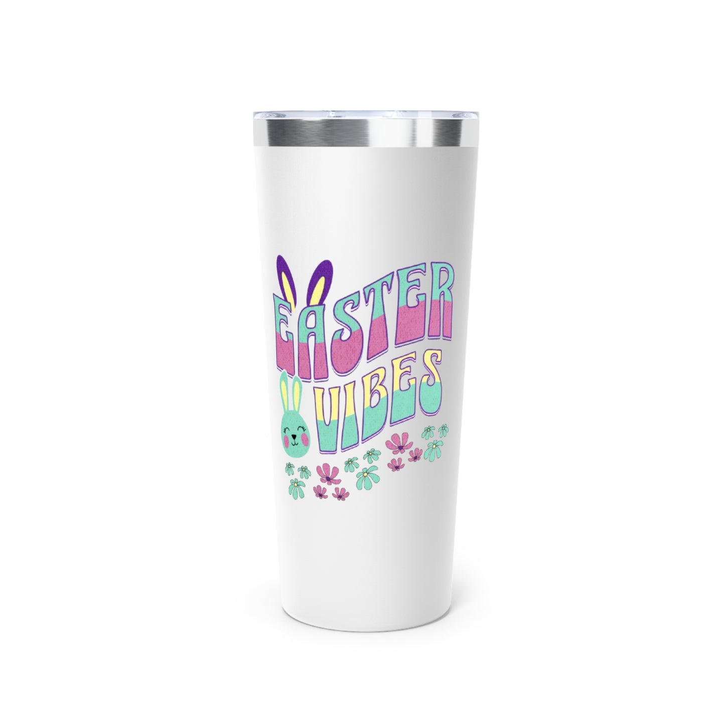 Easter Vibes Copper Vacuum Insulated Stainless Steel Tumbler 22oz