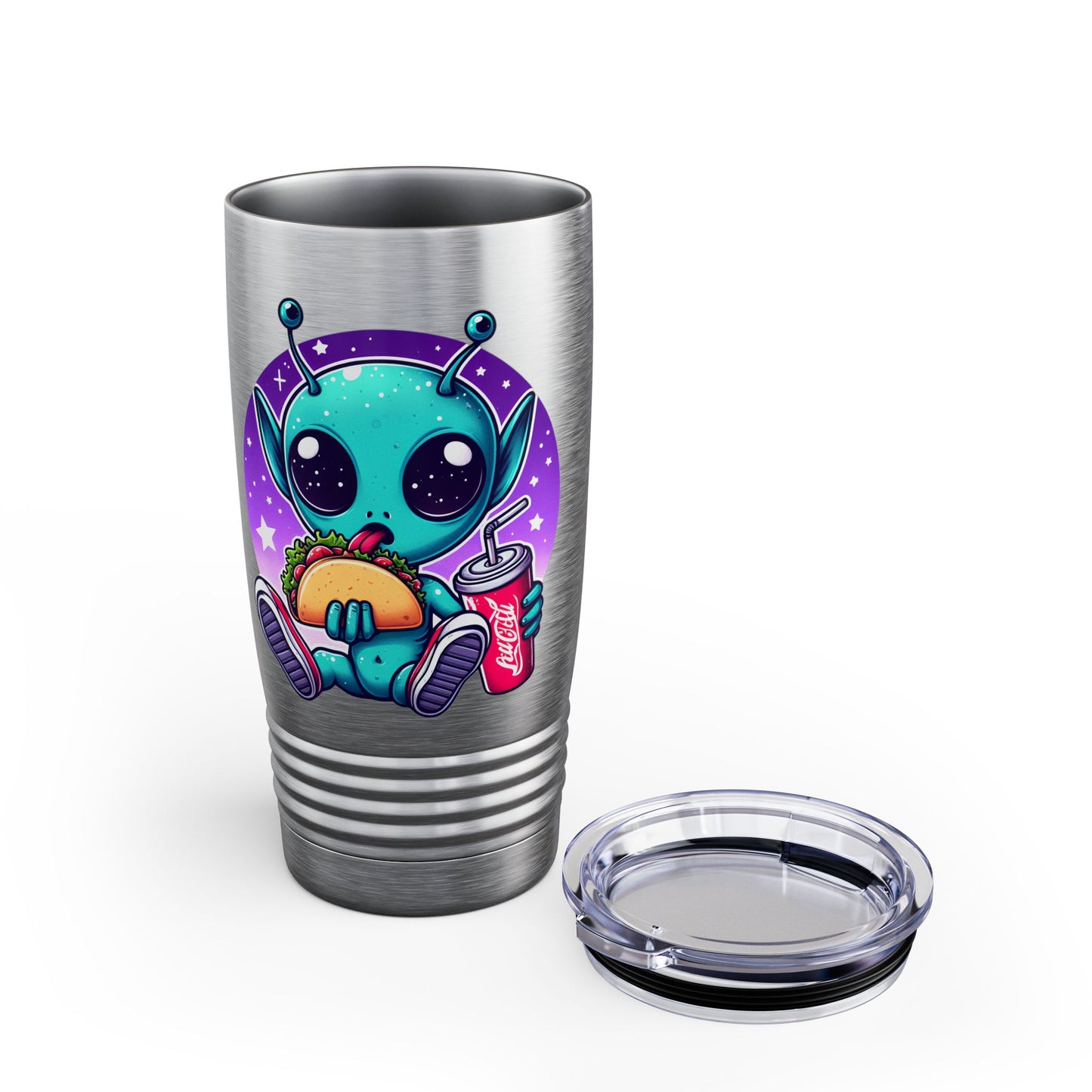 Extraterrestrial Taco Tuesday Stainless Steel Tumbler 20oz