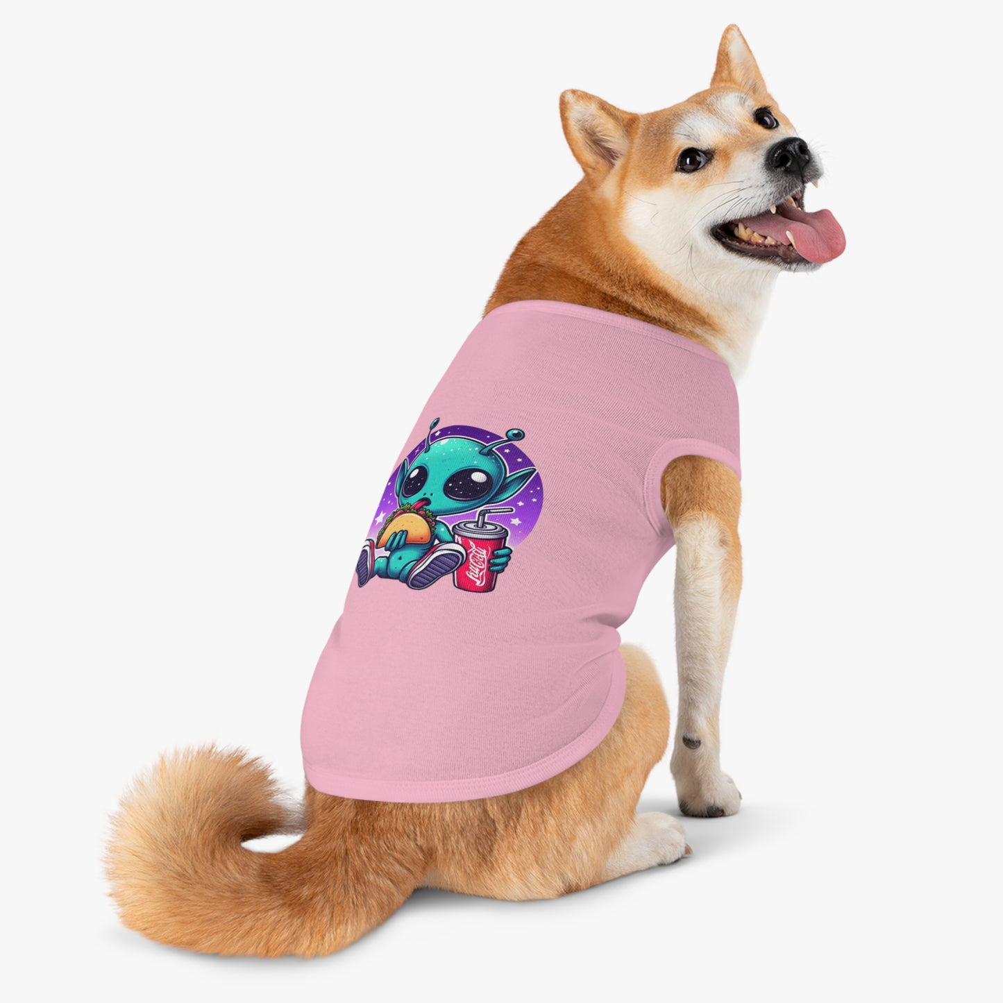 Extraterrestrial Taco Tuesday Pet Shirt