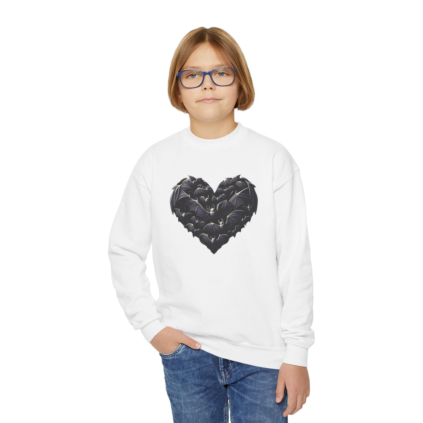 Bats Need Love Too Kids Sweatshirt