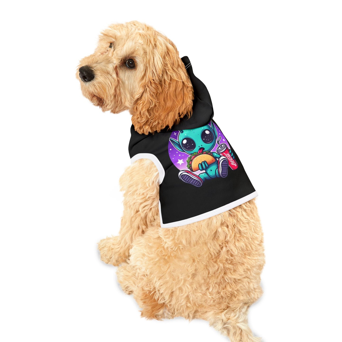 Extraterrestrial Taco Tuesday Pet Hoodie