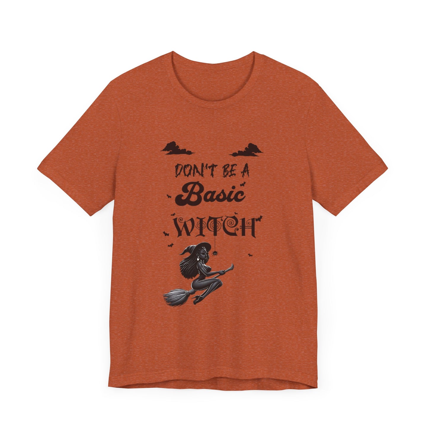 Not Your Basic Flying Witch Short Sleeve Shirt