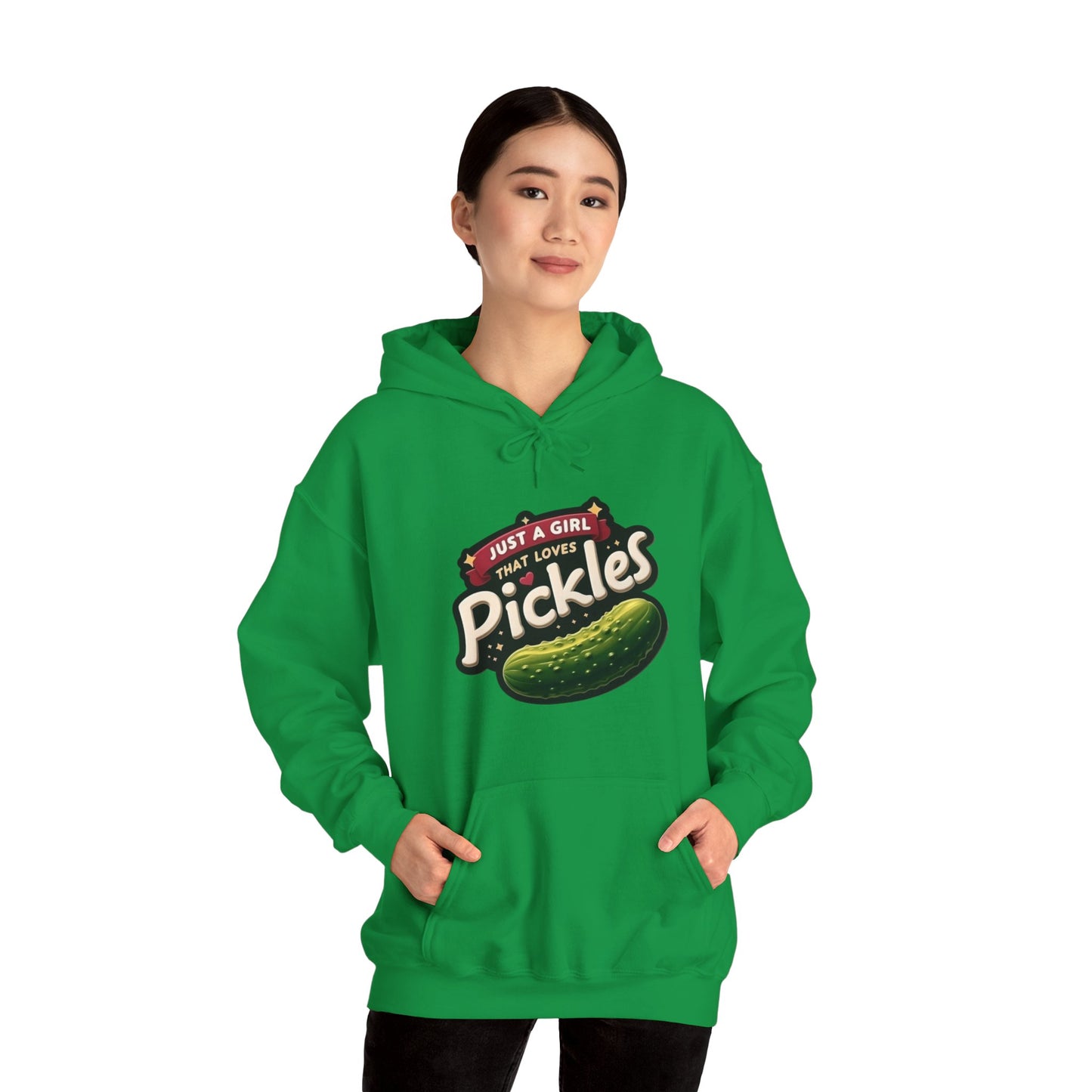 Just A Girl That Loves Pickles Hooded Sweatshirt