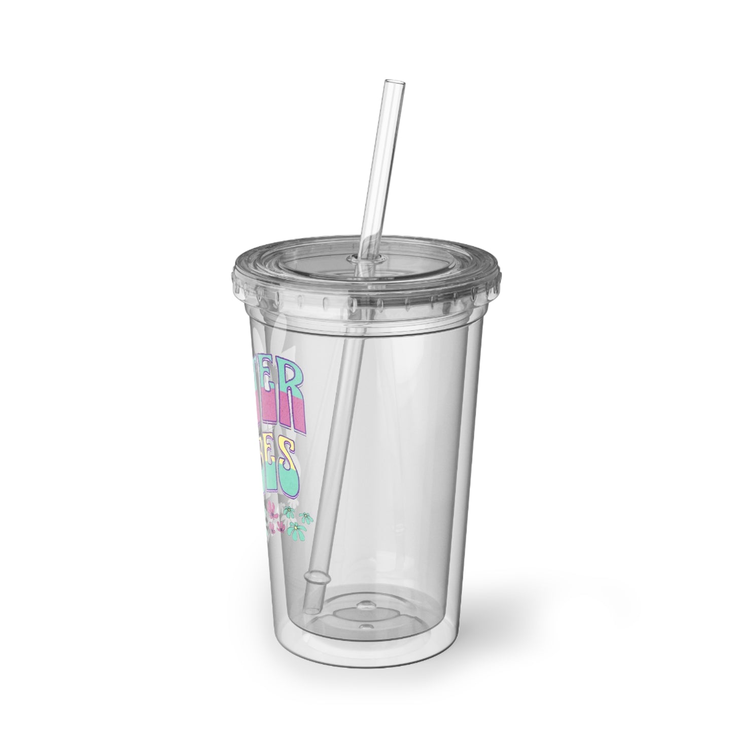 Easter Vibes Acrylic Tumbler 16oz