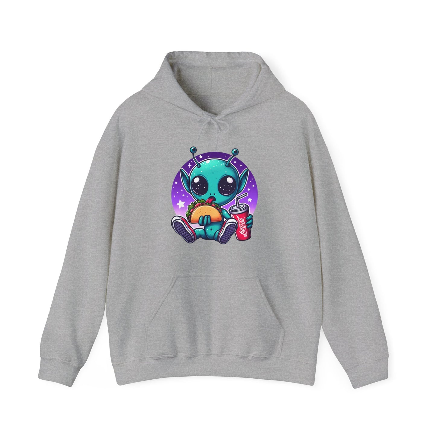 Extraterrestrial Taco Tuesday Hooded Sweatshirt