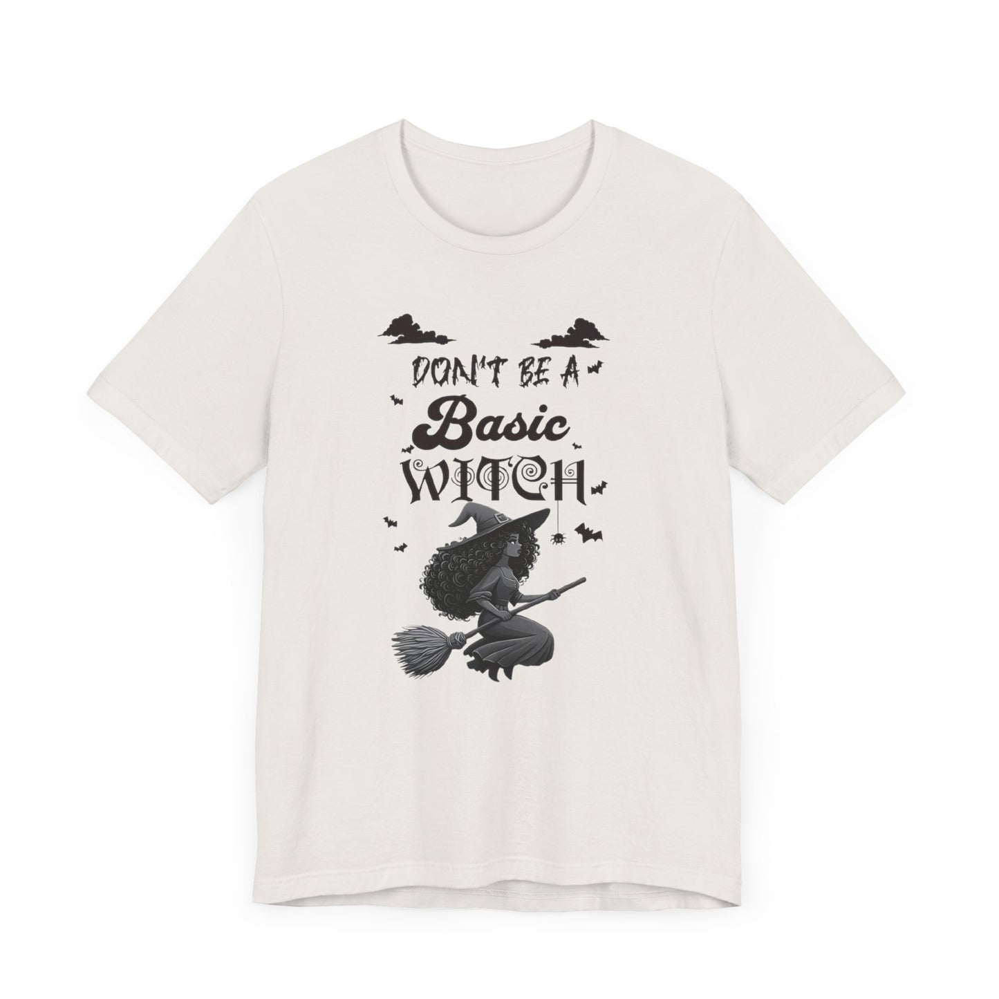 Not Your Basic Flying Witch Short Sleeve Shirt