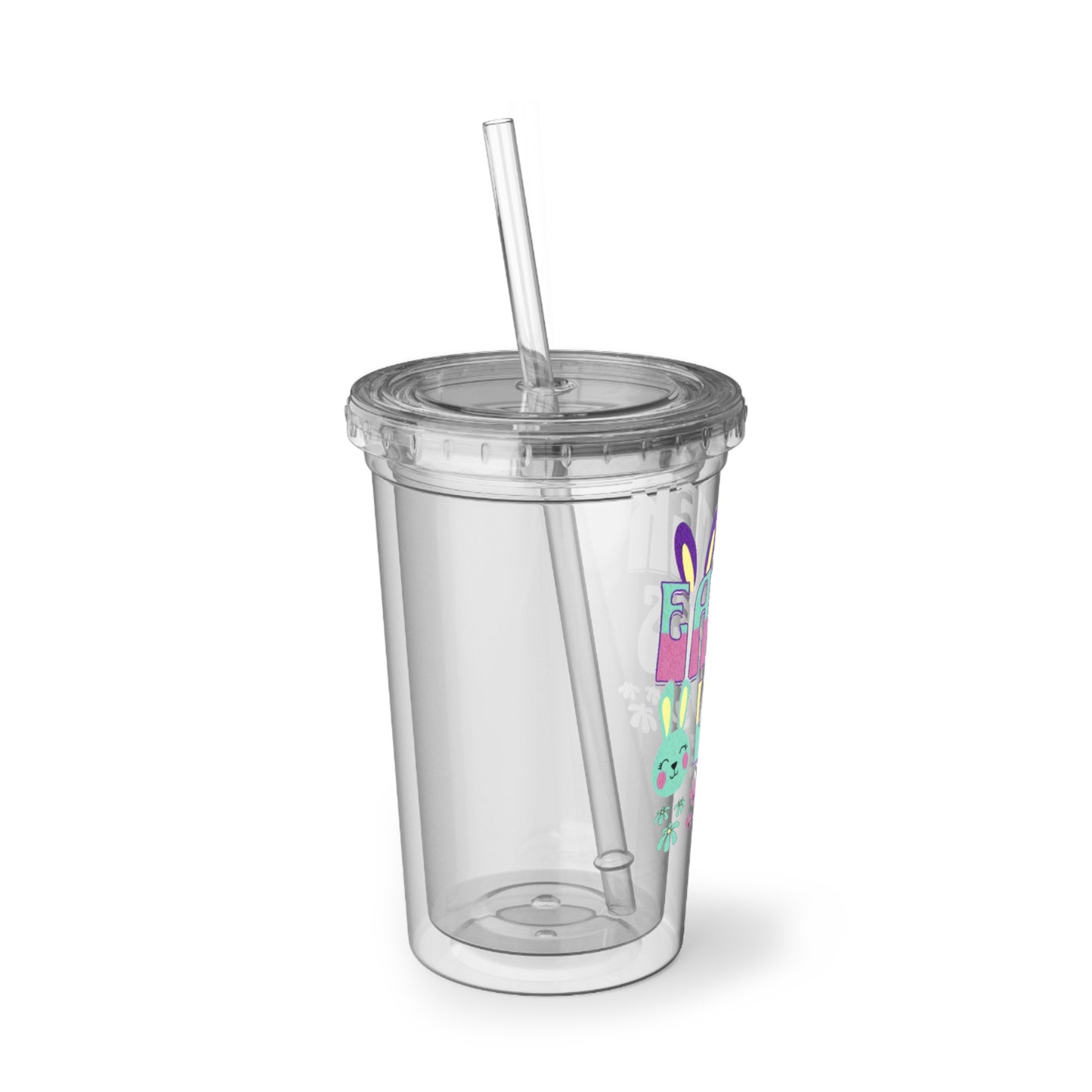 Easter Vibes Acrylic Tumbler 16oz