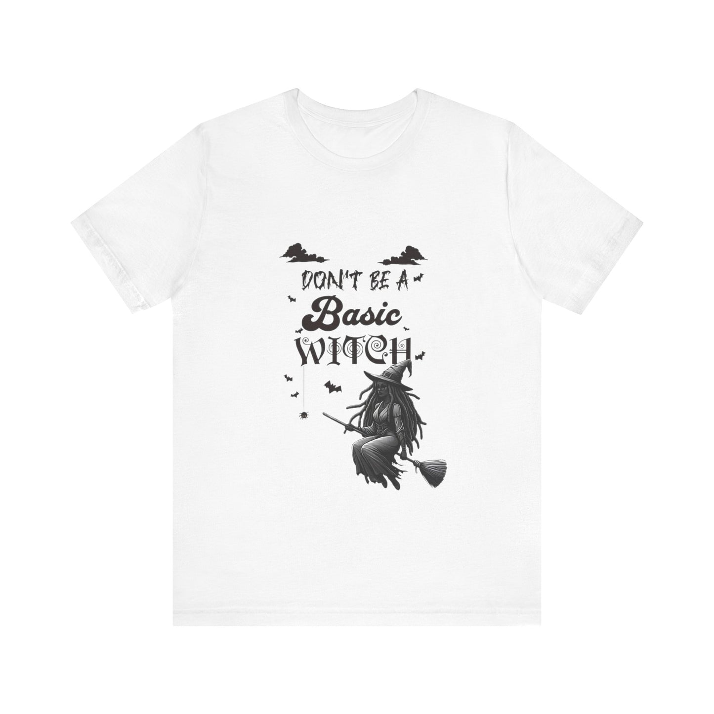 Not Your Basic Flying Witch Short Sleeve Shirt