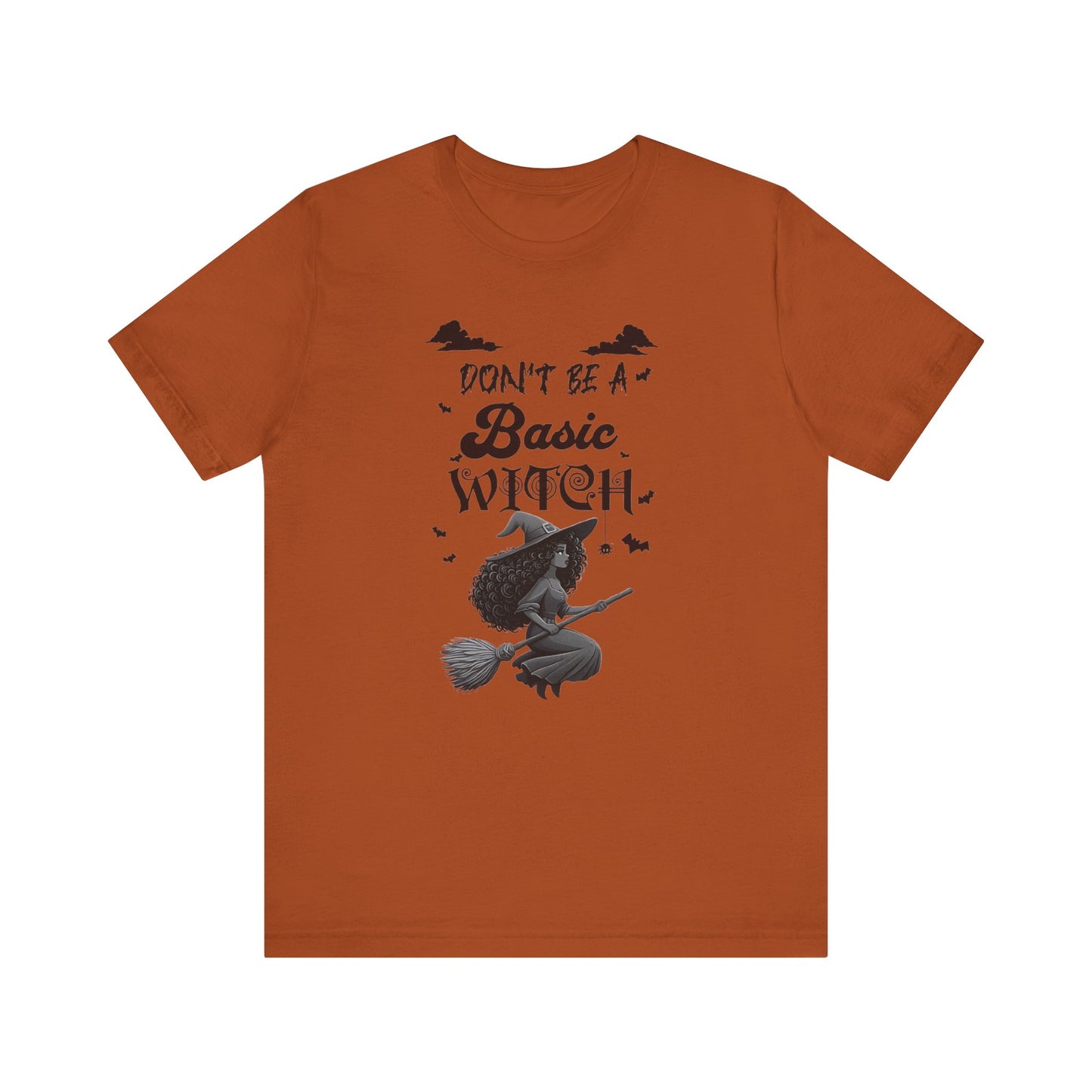 Not Your Basic Flying Witch Short Sleeve Shirt