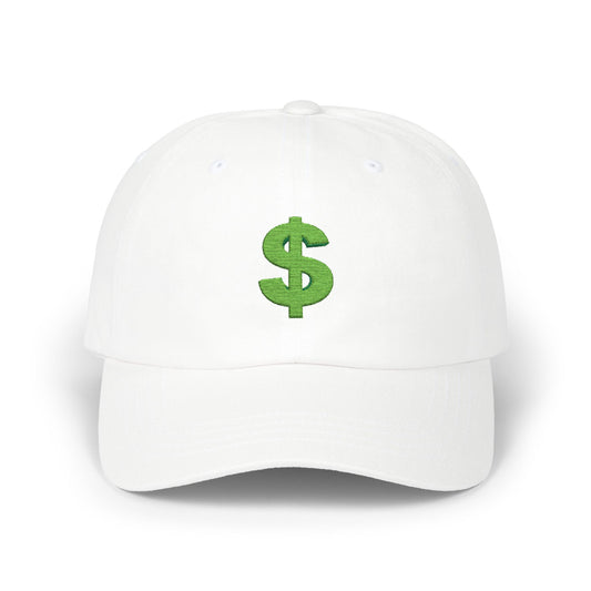 All About The Money Dollar Sign Classic Hat