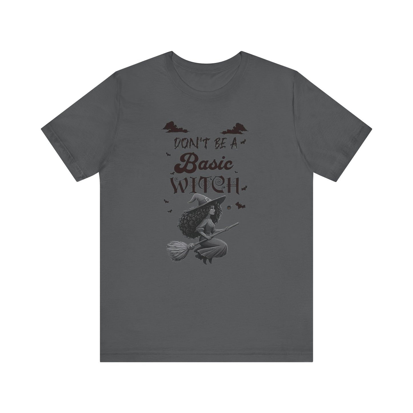 Not Your Basic Flying Witch Short Sleeve Shirt