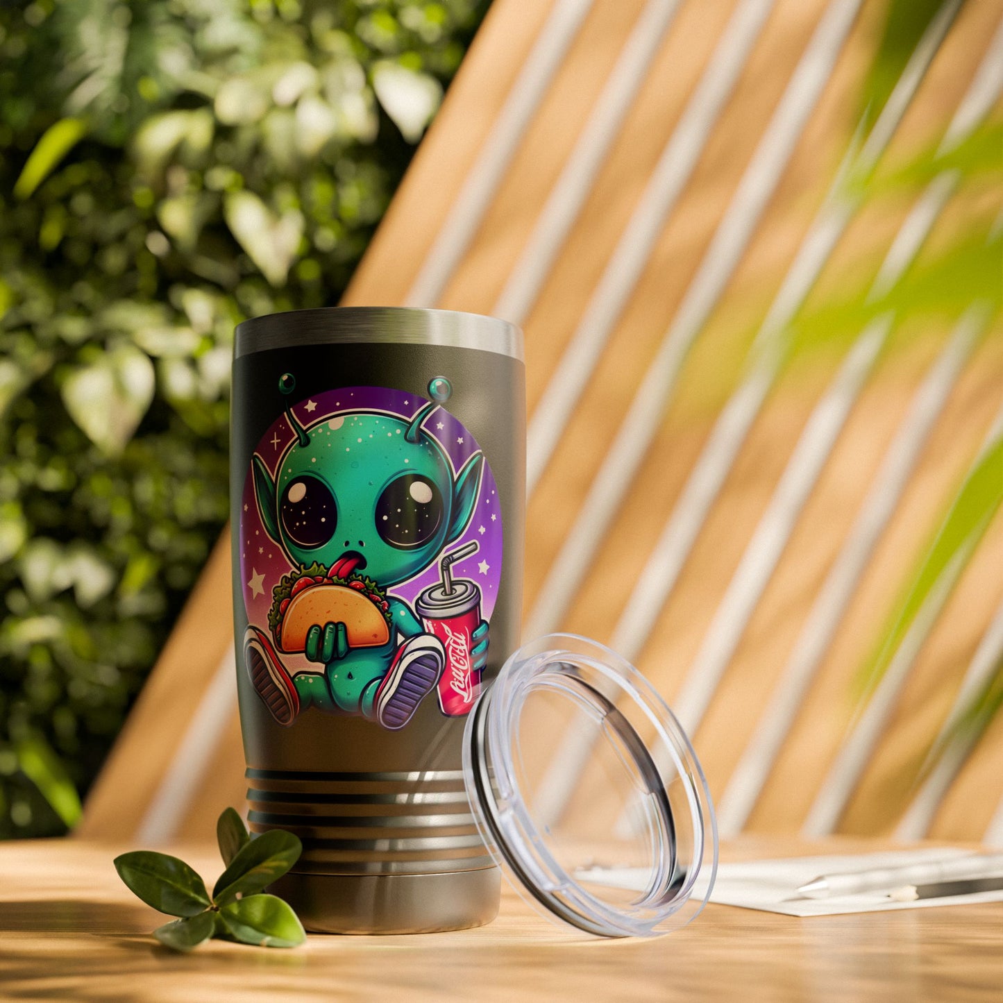 Extraterrestrial Taco Tuesday Stainless Steel Tumbler 20oz