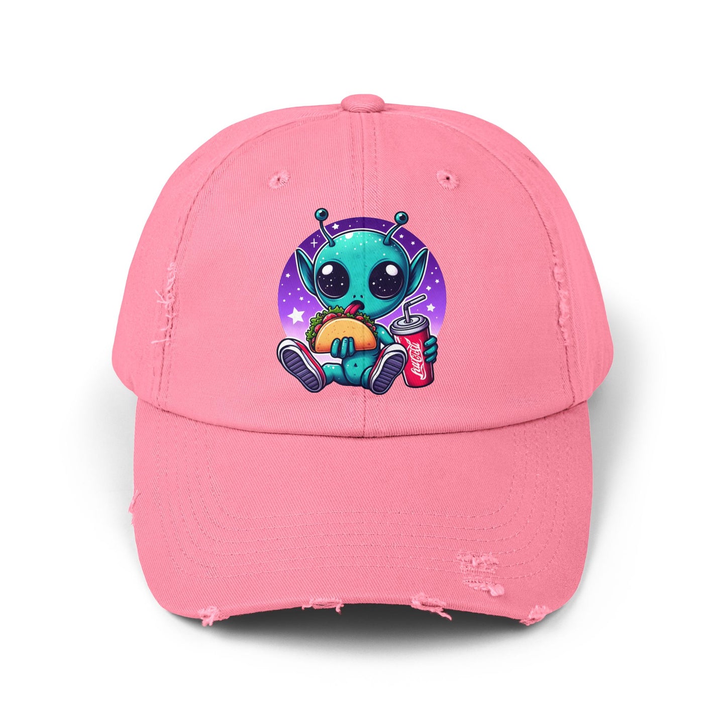 Extraterrestrial Taco Tuesday Distressed Hat