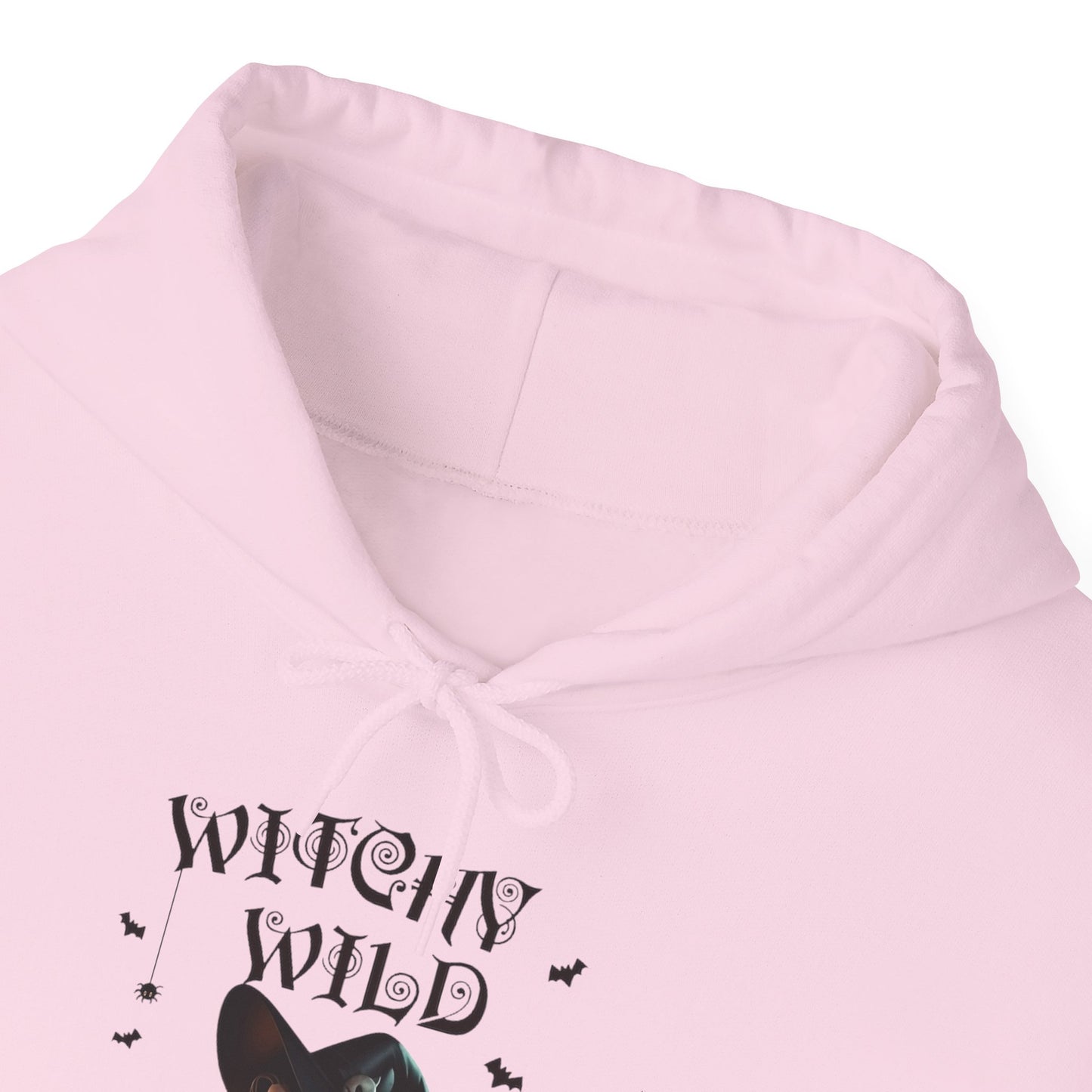 Witchy Wild & Free w/ Flame Hooded Sweatshirt