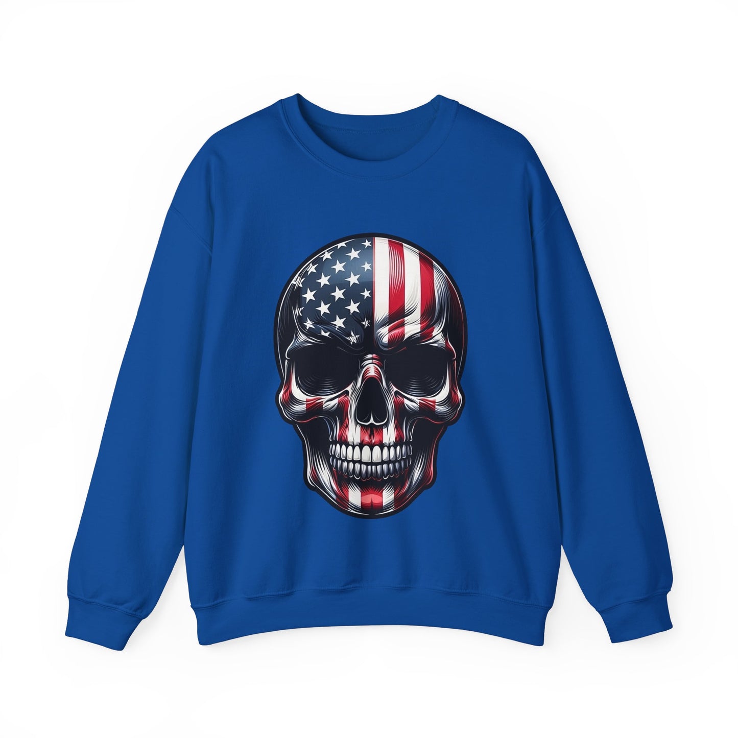 Skull, Stars and Stripes Sweatshirt