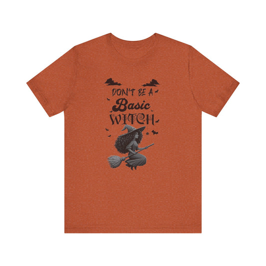 Not Your Basic Flying Witch Short Sleeve Shirt